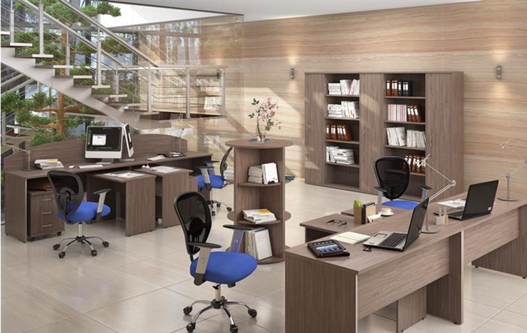 Офисный комплект мебели IMAGO - рабочее место, шкафы для документов в Одинцово - изображение 6